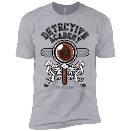 T-Shirts Heather Grey / YXS Detective Academy Boys Premium T-Shirt