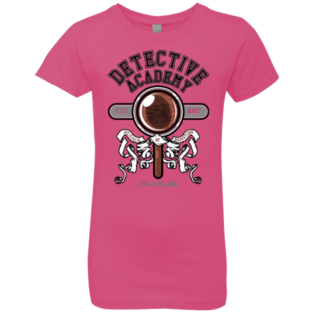 T-Shirts Hot Pink / YXS Detective Academy Girls Premium T-Shirt