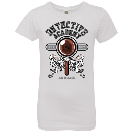 T-Shirts White / YXS Detective Academy Girls Premium T-Shirt