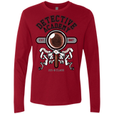 T-Shirts Cardinal / Small Detective Academy Men's Premium Long Sleeve