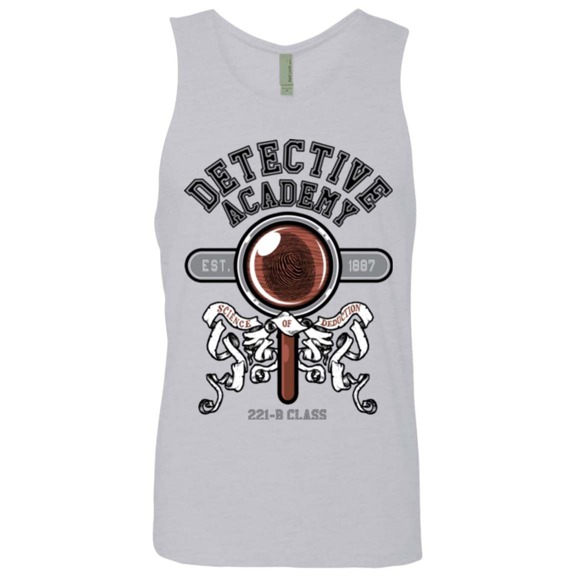T-Shirts Heather Grey / Small Detective Academy Men's Premium Tank Top