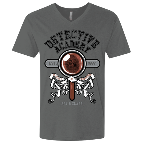 T-Shirts Heavy Metal / X-Small Detective Academy Men's Premium V-Neck
