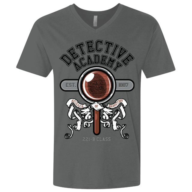 T-Shirts Heavy Metal / X-Small Detective Academy Men's Premium V-Neck
