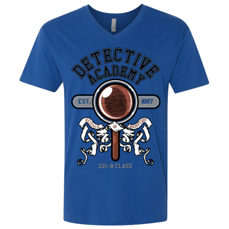 T-Shirts Royal / X-Small Detective Academy Men's Premium V-Neck