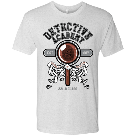 T-Shirts Heather White / Small Detective Academy Men's Triblend T-Shirt