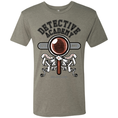 T-Shirts Venetian Grey / Small Detective Academy Men's Triblend T-Shirt
