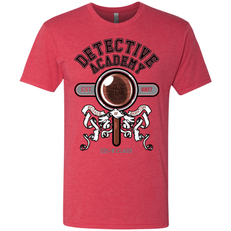 T-Shirts Vintage Red / Small Detective Academy Men's Triblend T-Shirt