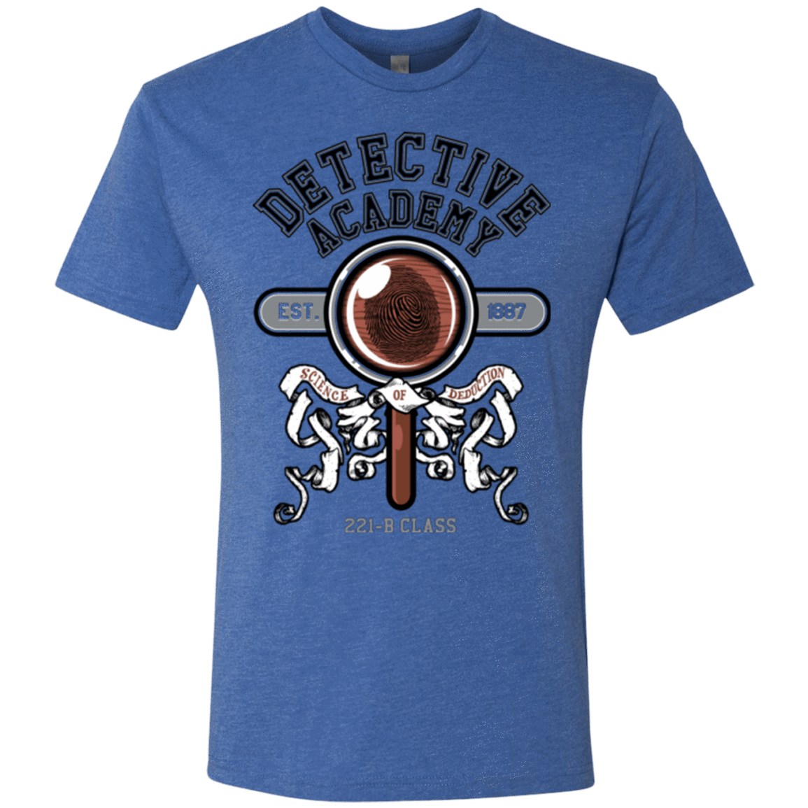 T-Shirts Vintage Royal / Small Detective Academy Men's Triblend T-Shirt