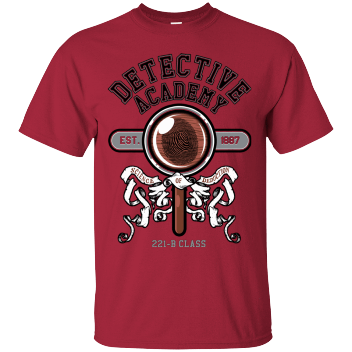 T-Shirts Cardinal / Small Detective Academy T-Shirt