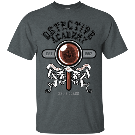 T-Shirts Dark Heather / Small Detective Academy T-Shirt