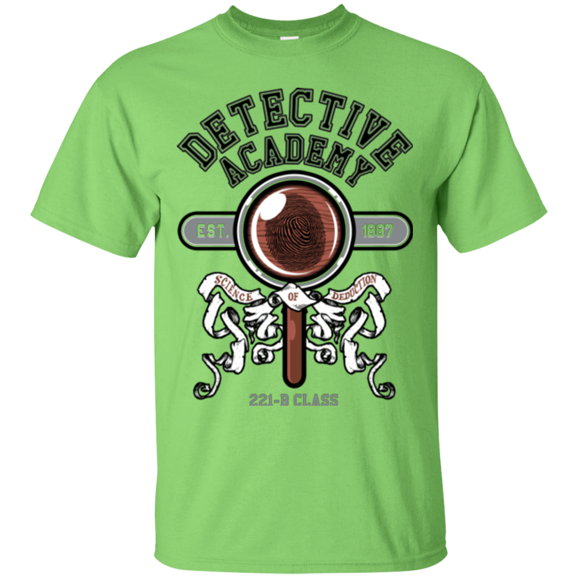 T-Shirts Lime / Small Detective Academy T-Shirt