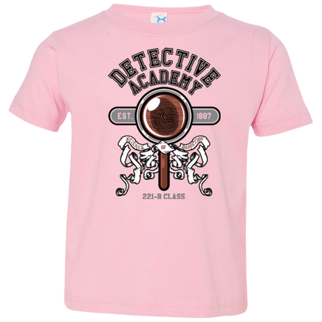 T-Shirts Pink / 2T Detective Academy Toddler Premium T-Shirt
