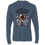 T-Shirts Indigo / X-Small Detective Academy Triblend Long Sleeve Hoodie Tee