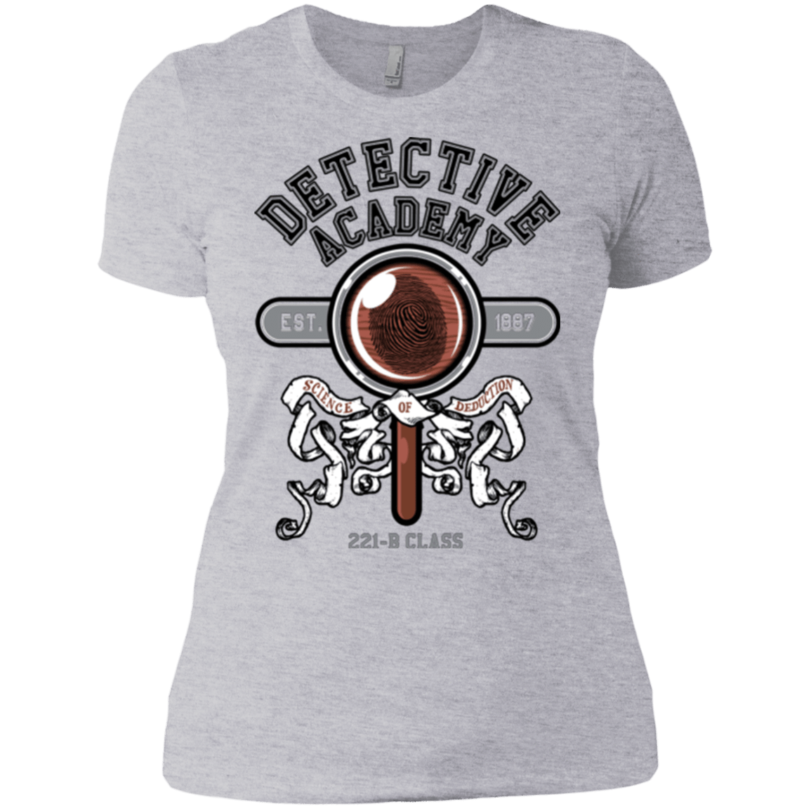 T-Shirts Heather Grey / X-Small Detective Academy Women's Premium T-Shirt