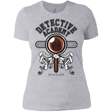 T-Shirts Heather Grey / X-Small Detective Academy Women's Premium T-Shirt