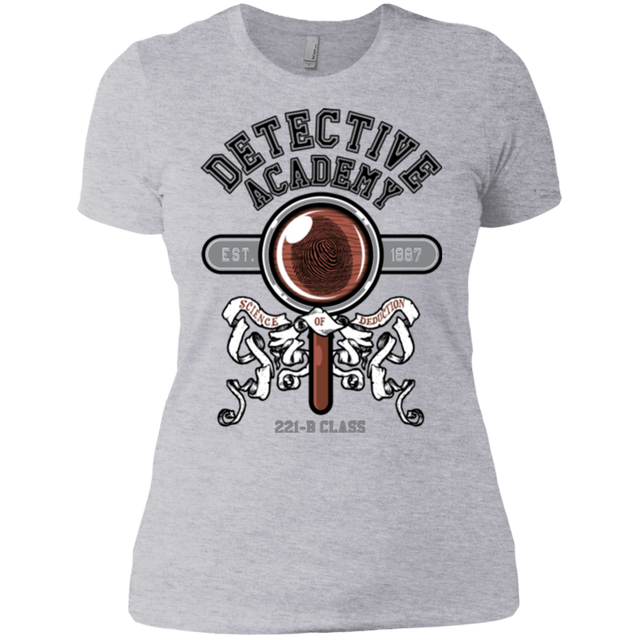 T-Shirts Heather Grey / X-Small Detective Academy Women's Premium T-Shirt