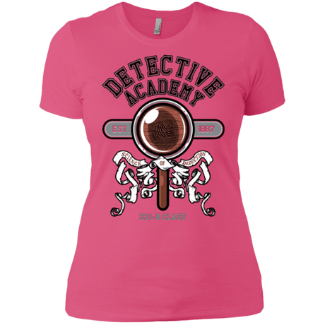 T-Shirts Hot Pink / X-Small Detective Academy Women's Premium T-Shirt