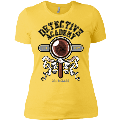 T-Shirts Vibrant Yellow / X-Small Detective Academy Women's Premium T-Shirt