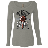 T-Shirts Venetian Grey / Small Detective Academy Women's Triblend Long Sleeve Shirt