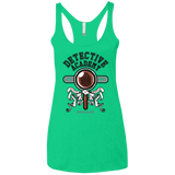 T-Shirts Envy / X-Small Detective Academy Women's Triblend Racerback Tank