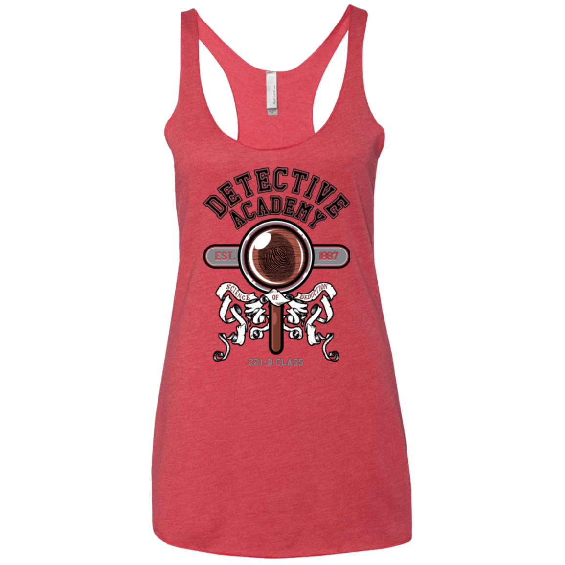 T-Shirts Vintage Red / X-Small Detective Academy Women's Triblend Racerback Tank