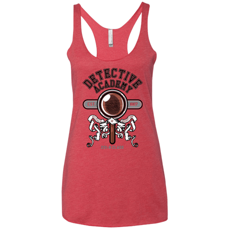 T-Shirts Vintage Red / X-Small Detective Academy Women's Triblend Racerback Tank