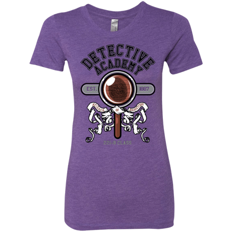 T-Shirts Purple Rush / Small Detective Academy Women's Triblend T-Shirt