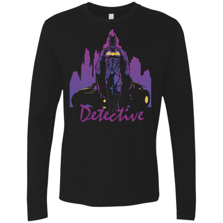 T-Shirts Black / Small Detective Impression Men's Premium Long Sleeve