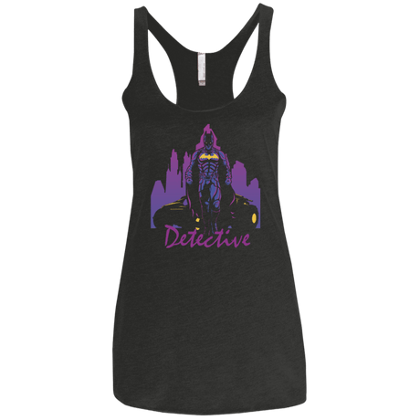 T-Shirts Vintage Black / X-Small Detective Impression Women's Triblend Racerback Tank