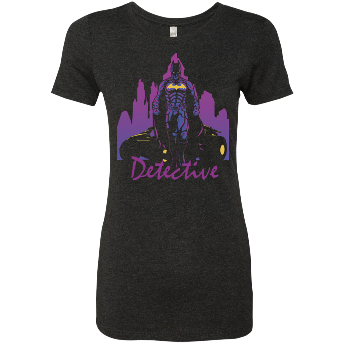 T-Shirts Vintage Black / Small Detective Impression Women's Triblend T-Shirt