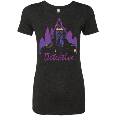 T-Shirts Vintage Black / Small Detective Impression Women's Triblend T-Shirt