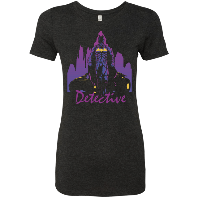 T-Shirts Vintage Black / Small Detective Impression Women's Triblend T-Shirt