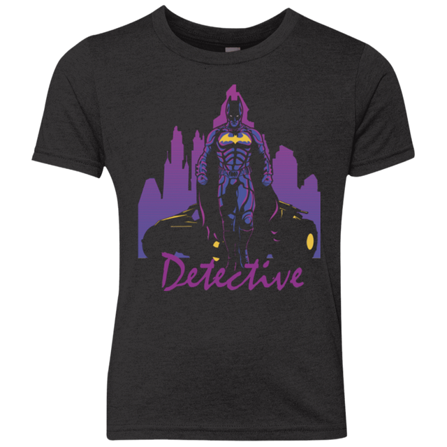 T-Shirts Vintage Black / YXS Detective Impression Youth Triblend T-Shirt