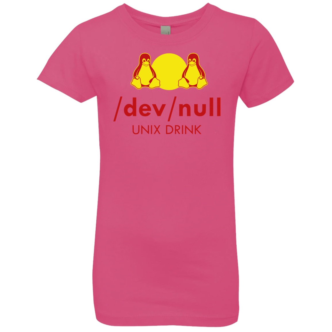 T-Shirts Hot Pink / YXS Dev null Girls Premium T-Shirt
