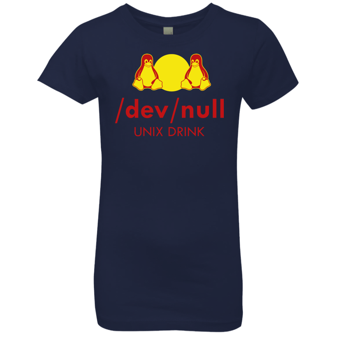 T-Shirts Midnight Navy / YXS Dev null Girls Premium T-Shirt