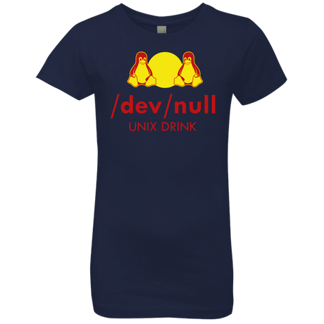 T-Shirts Midnight Navy / YXS Dev null Girls Premium T-Shirt