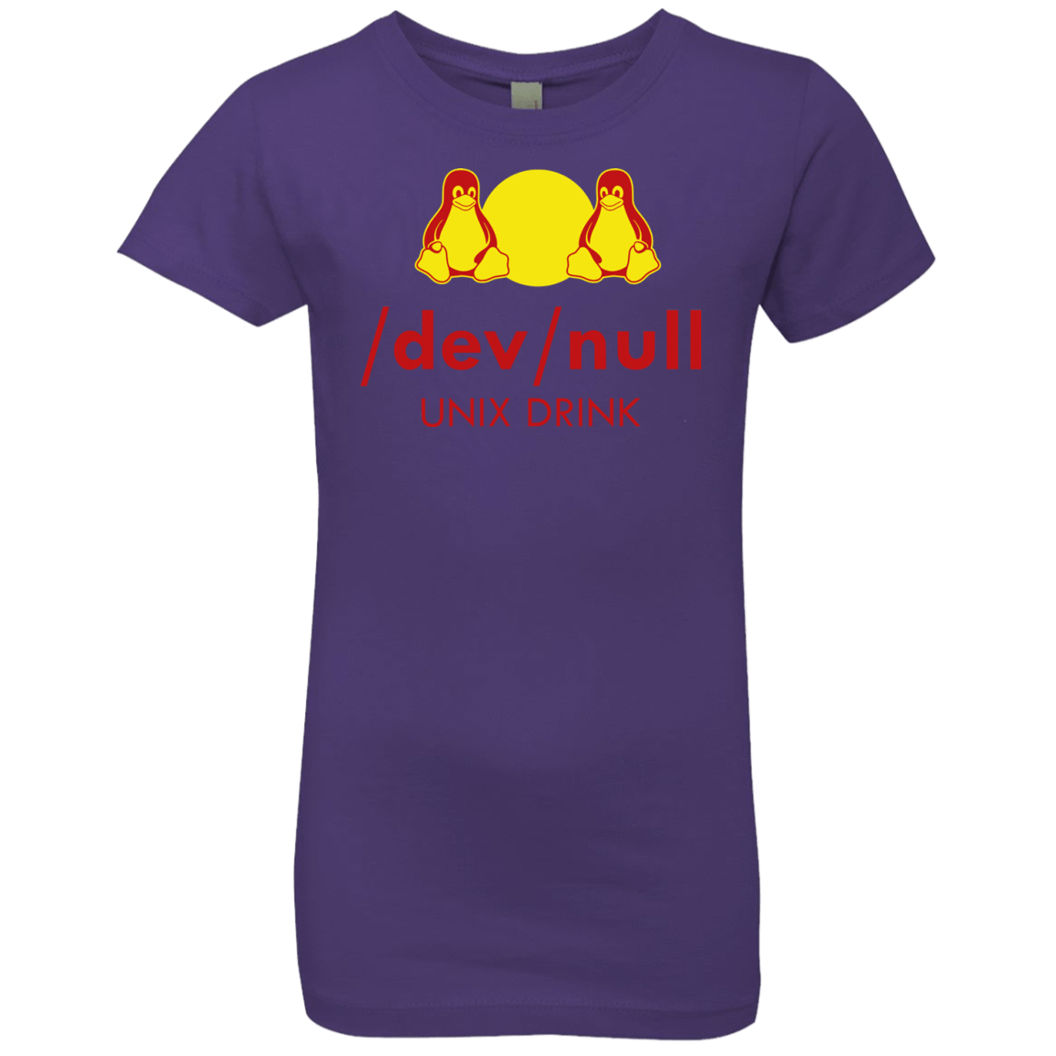 T-Shirts Purple Rush / YXS Dev null Girls Premium T-Shirt