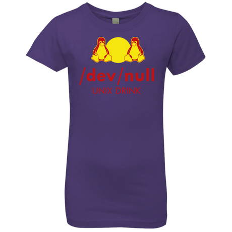 T-Shirts Purple Rush / YXS Dev null Girls Premium T-Shirt