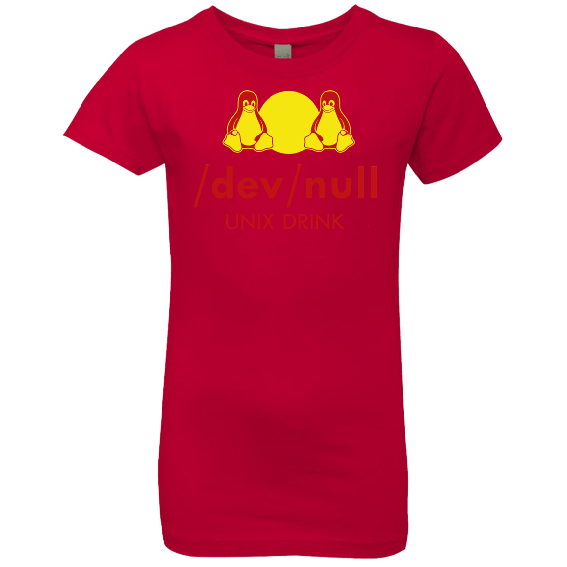 T-Shirts Red / YXS Dev null Girls Premium T-Shirt