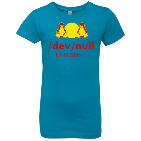 T-Shirts Turquoise / YXS Dev null Girls Premium T-Shirt