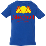 T-Shirts Royal / 6 Months Dev null Infant PremiumT-Shirt