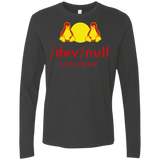 T-Shirts Heavy Metal / Small Dev null Men's Premium Long Sleeve