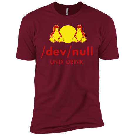 T-Shirts Cardinal / X-Small Dev null Men's Premium T-Shirt