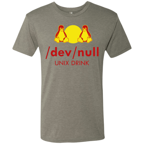 T-Shirts Venetian Grey / Small Dev null Men's Triblend T-Shirt