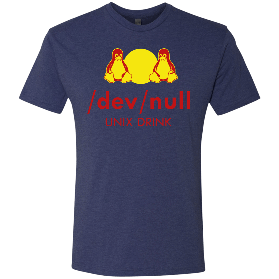 T-Shirts Vintage Navy / Small Dev null Men's Triblend T-Shirt