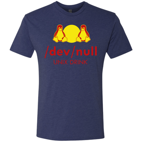 T-Shirts Vintage Navy / Small Dev null Men's Triblend T-Shirt