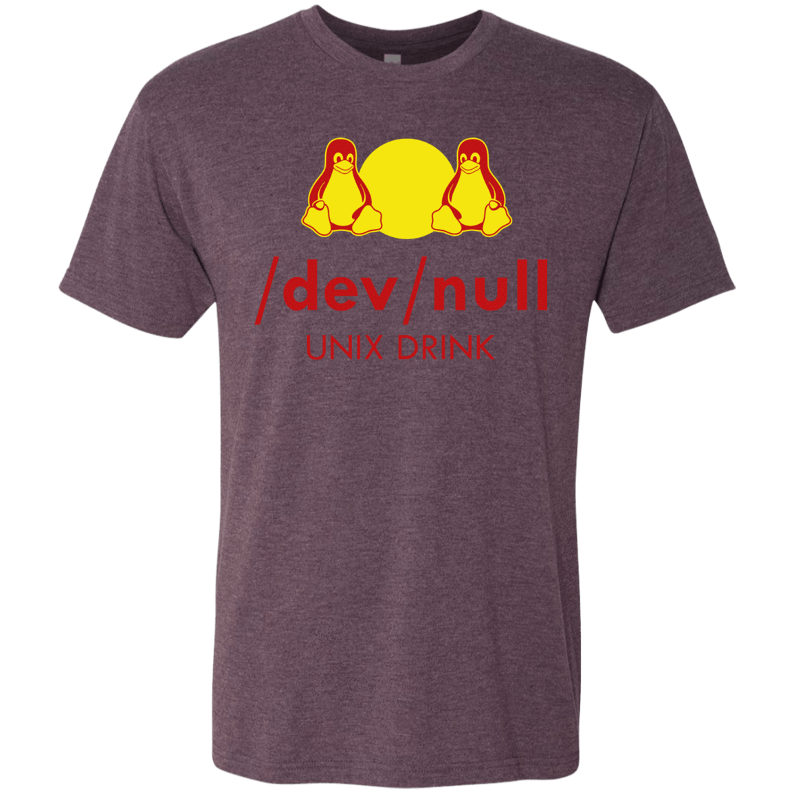 T-Shirts Vintage Purple / Small Dev null Men's Triblend T-Shirt