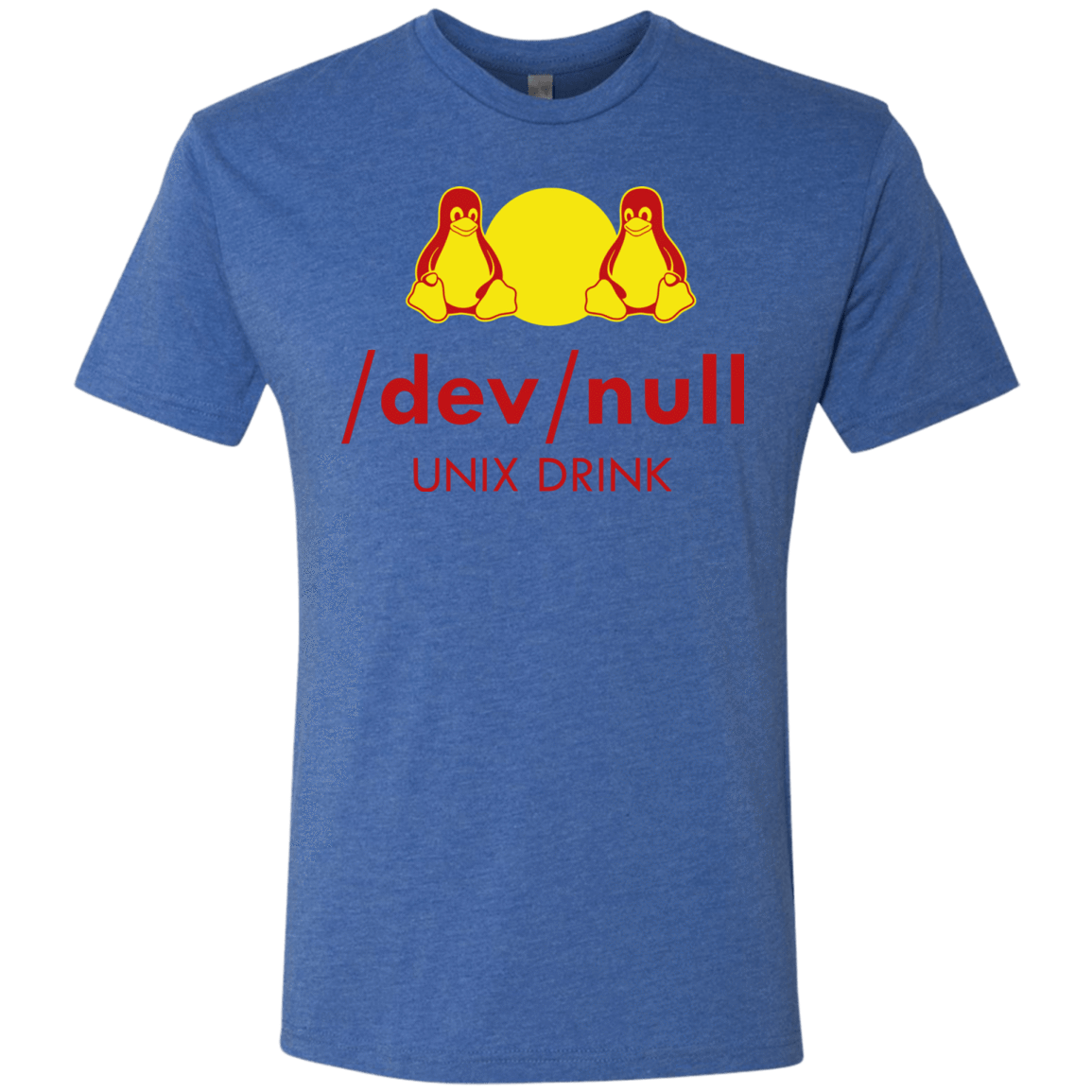 T-Shirts Vintage Royal / Small Dev null Men's Triblend T-Shirt