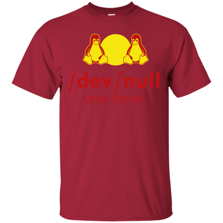 T-Shirts Cardinal / Small Dev null T-Shirt