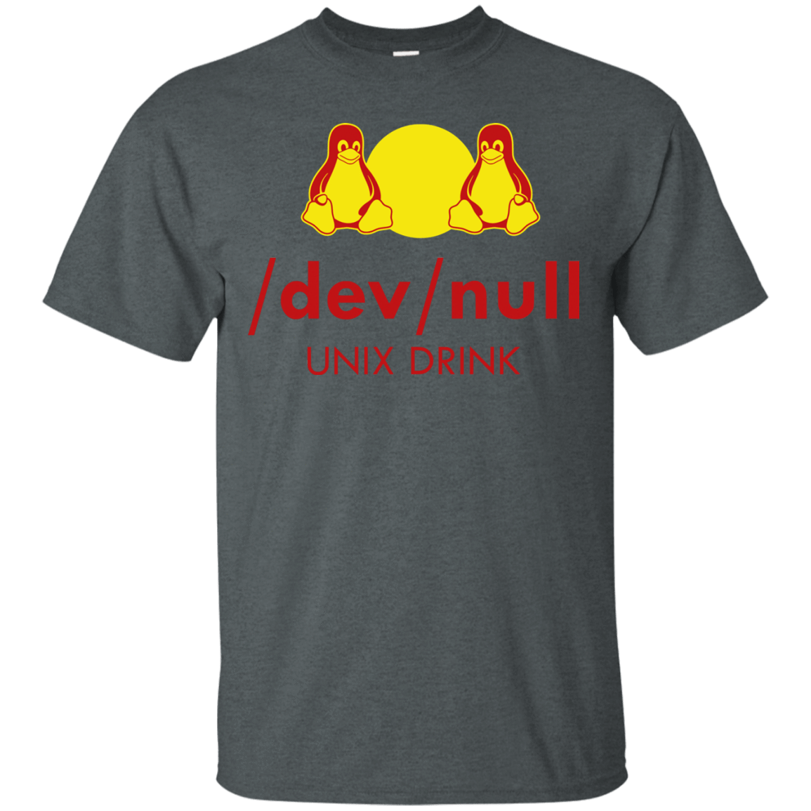 T-Shirts Dark Heather / Small Dev null T-Shirt